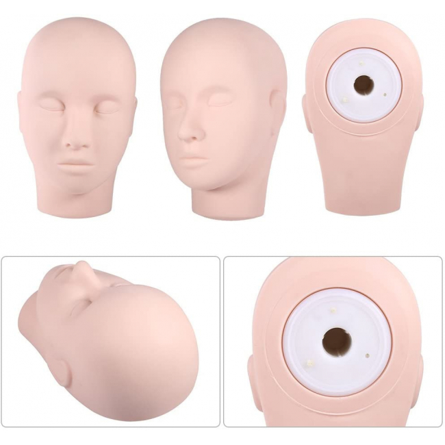 Synthetic head for practices