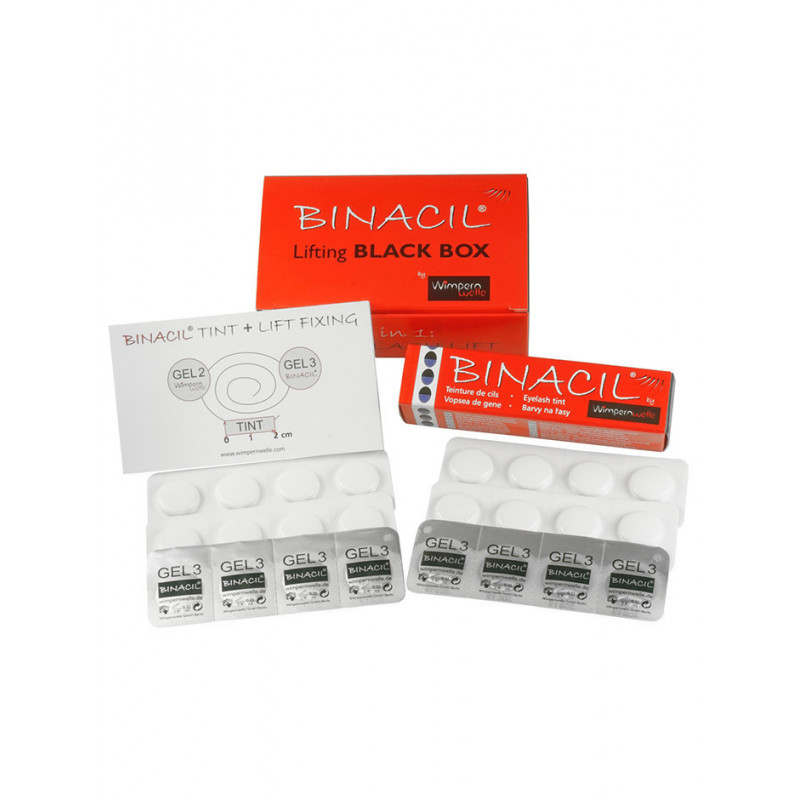Binacil Lifting Black Box Kit - TINT & LIFT FIXING Wimpernwelle - 2