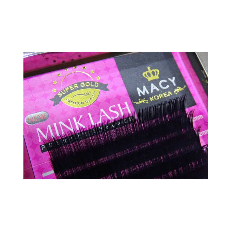Caja Extensiones de Pestañas MACY, Mink Súper Gold Premium MACY - 1