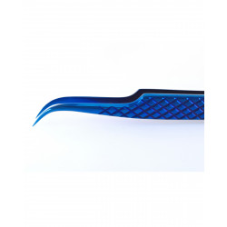 Curved Clip Blue Mirror, high quality, MilyanLashes Milyanlashes - 1