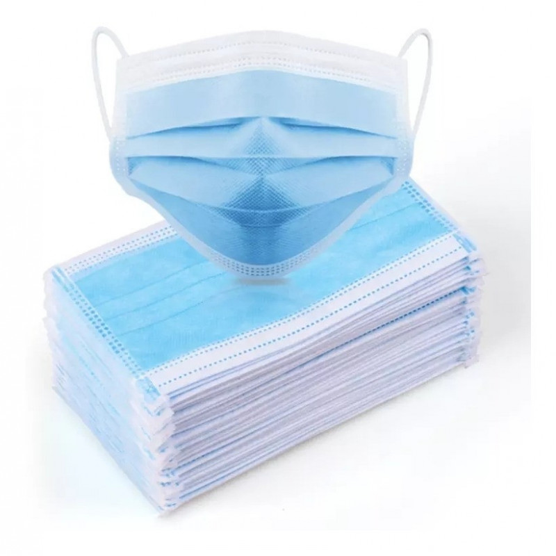 Disposable hygienic masks, box 50 pcs. - 1
