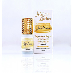 Glue eyelash extensions "MilyanLashes Gold Premium" - 1