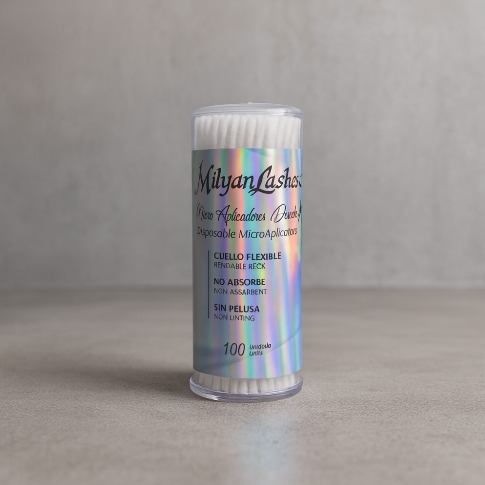Microcepillos Aplicadores Pack-100uds. MilyanLashes