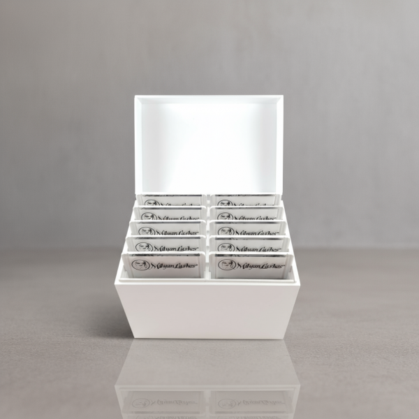 PremiumLashBox MilyanLashes, tab organizer