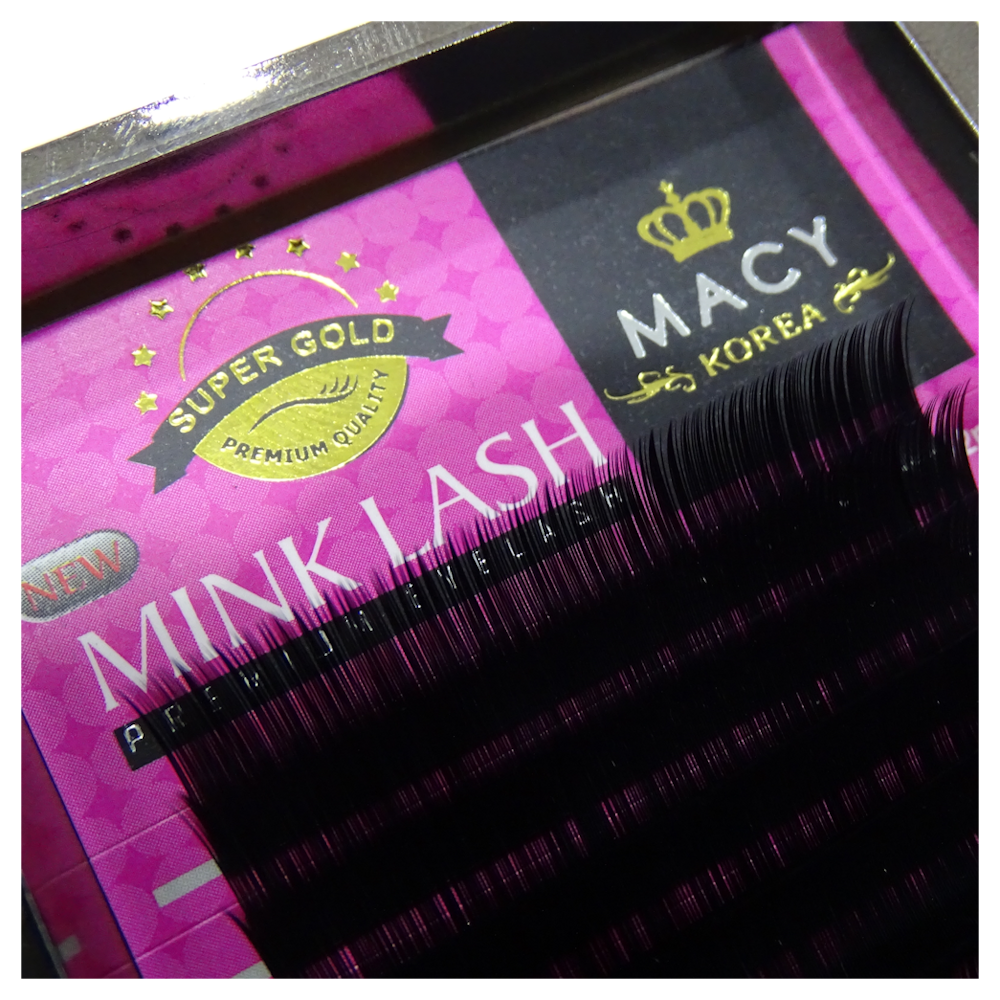 Caja Extensiones de Pestañas MACY, Mink Súper Gold Premium