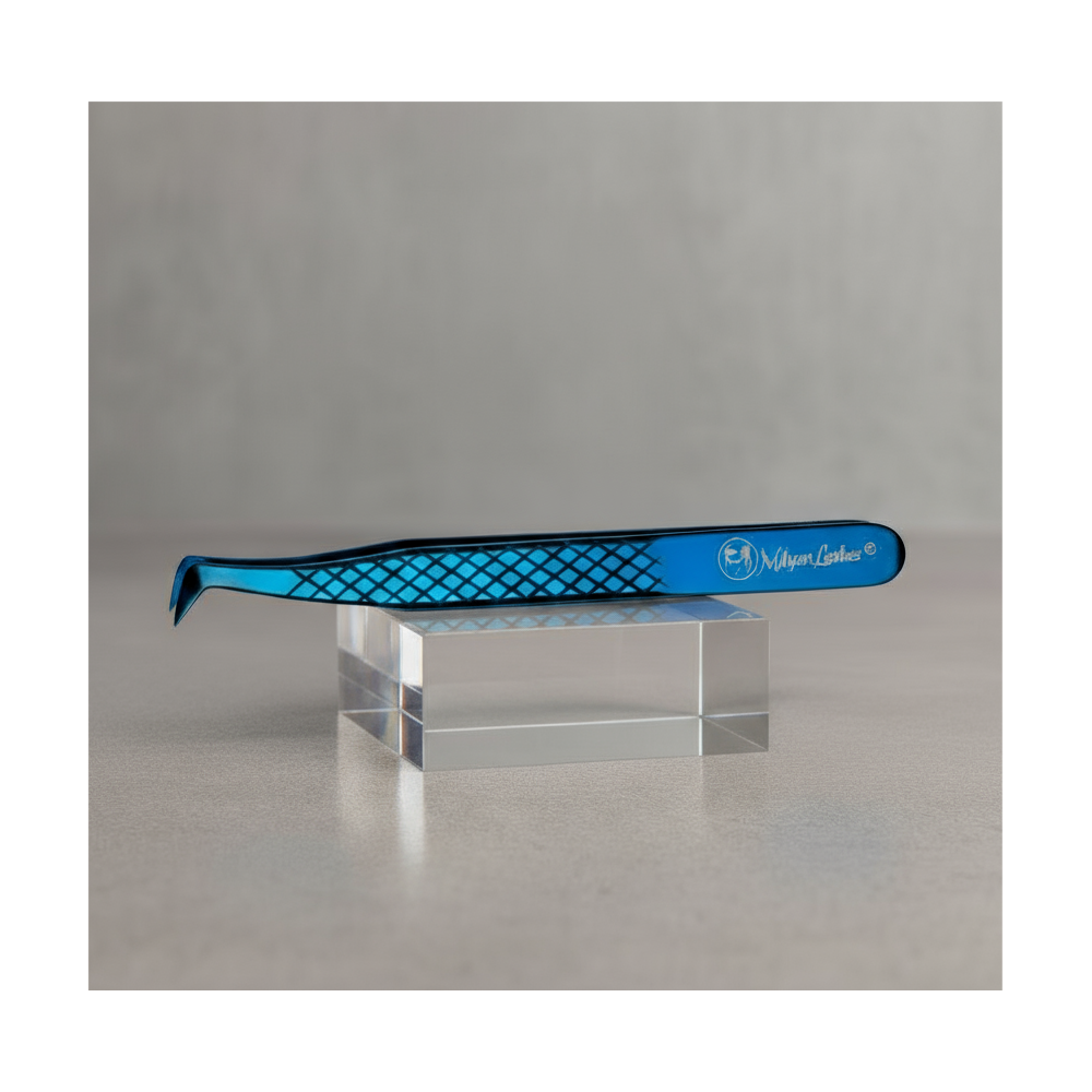 Pinza Profesional Extensiones Volumen Ruso, MilyanLashes