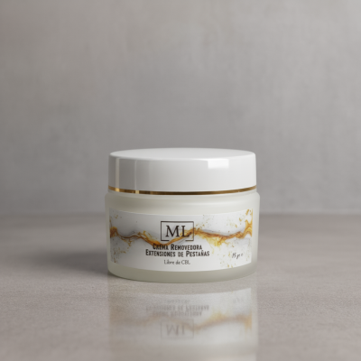 Removedor de extensiones de pestañas en crema