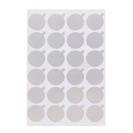 Stickers Foil Aluminio (gota pegamento) 24uds. Milyanlashes - 1